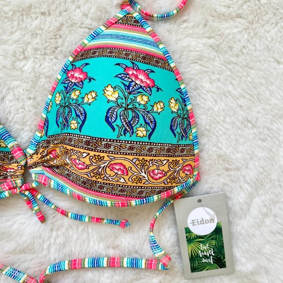 NWT Eidon String Bikini Top Seashell Cups - Picture 7 of 8